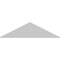 Ekena Millwork Peaked Cap Smooth Architectural Grade PVC Pediment, 78"W x 20-1/2"H x 2"P (Pitch 6/12) PEDPS078X205PKC00 - alternate 3